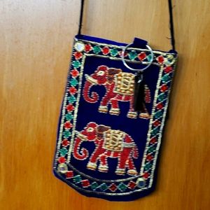 Beaded Small Crossbody bag